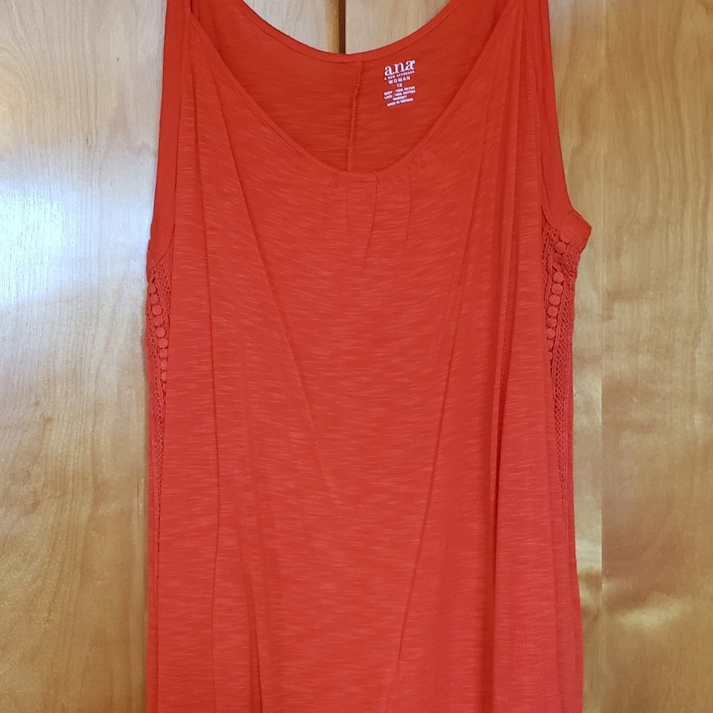 Spaghetti strap tank top
